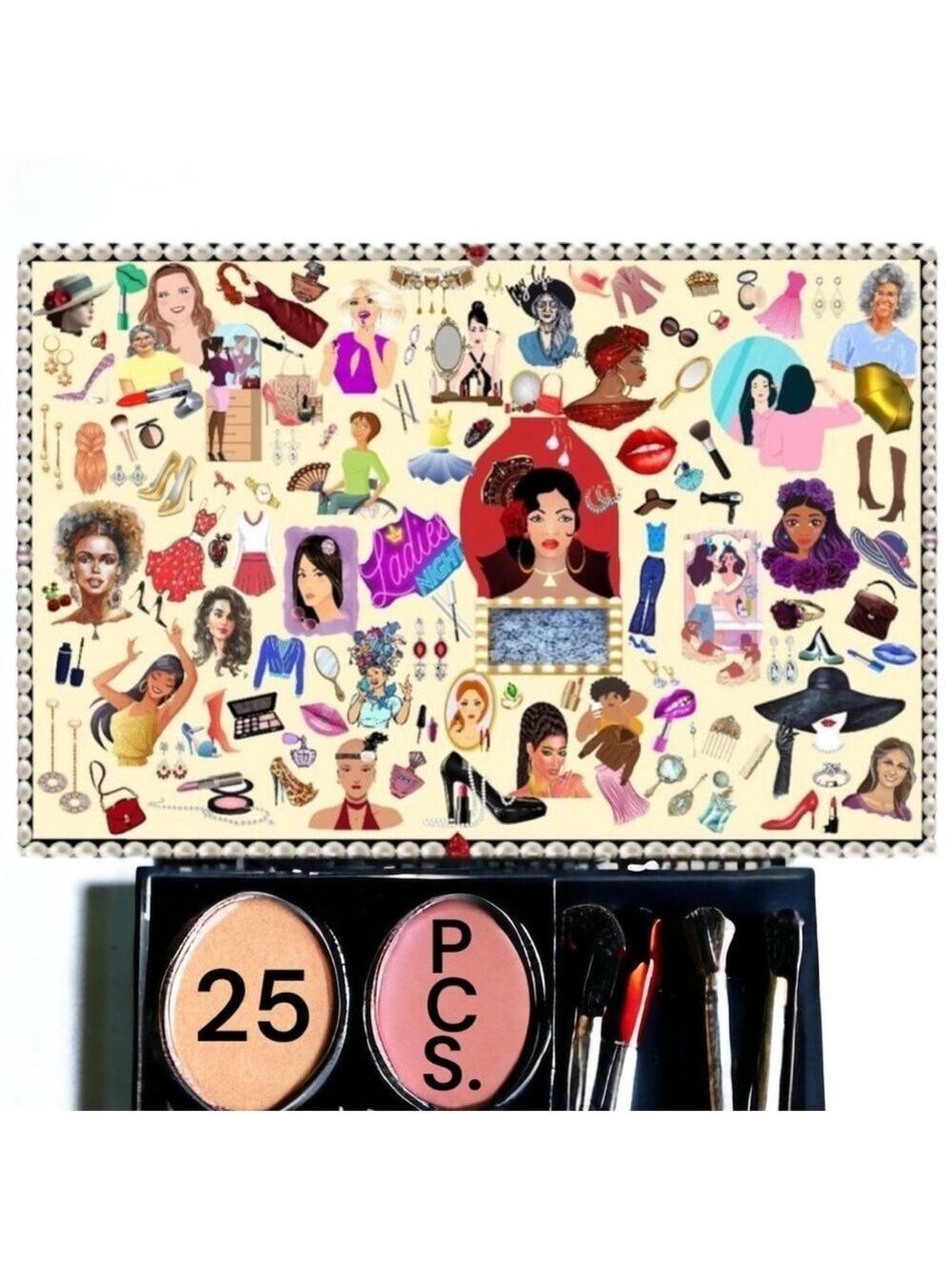 25 10X13 Poly Mailers Fashion Makeup Girls Ladies Night Flat PRICE IS FIRM - Picture 6 of 15